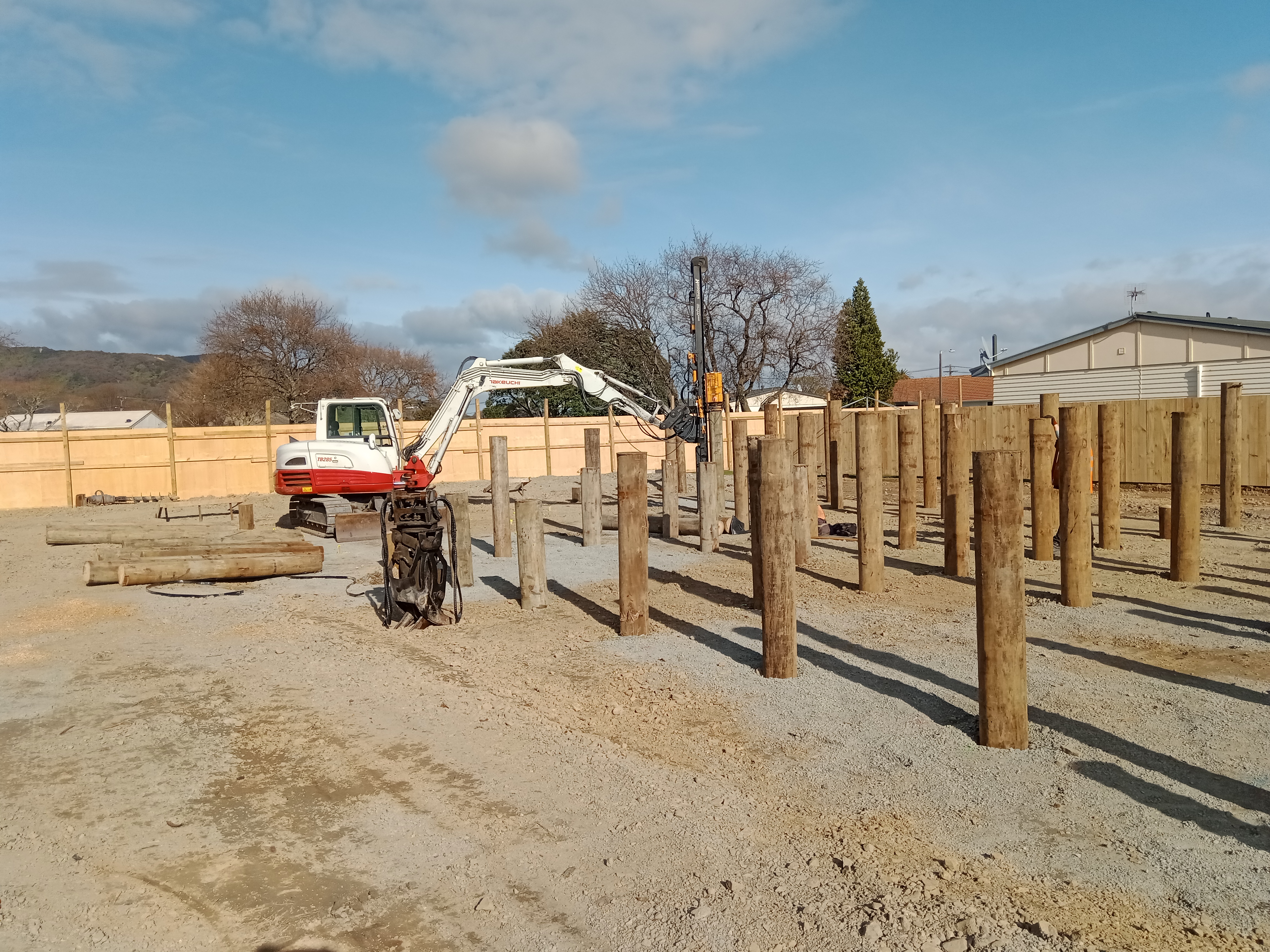 Piling at Hollard Grove 1